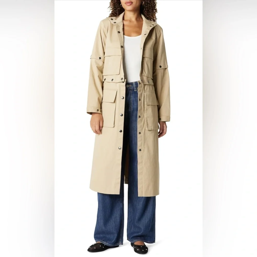 NWT The Drop Women's Convertible Utility Coat by @Takkunda S and M - Picture 1 of 5